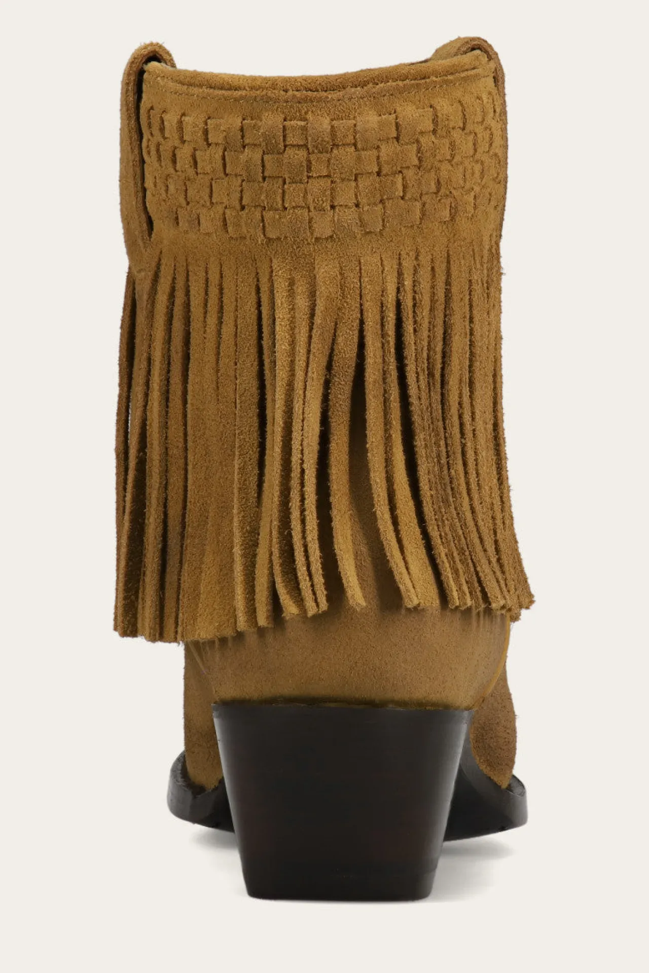 Frye Booties^Sacha Short Fringe Bootie