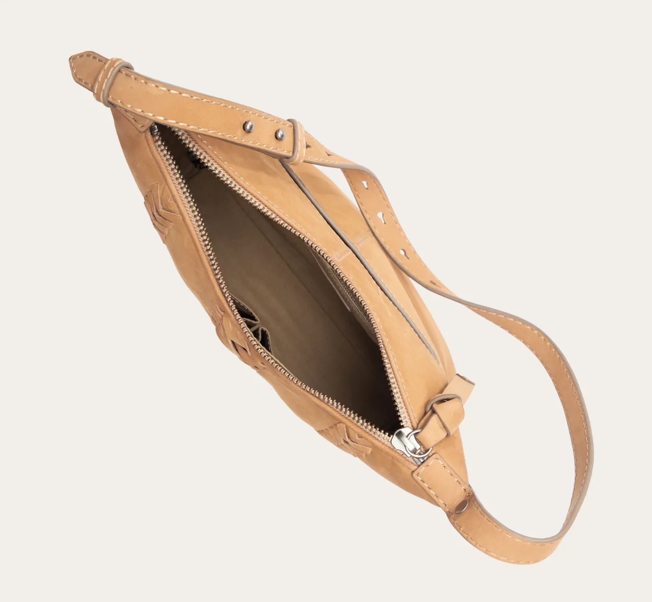 Frye Handbags^Savannah Shoulder Beige